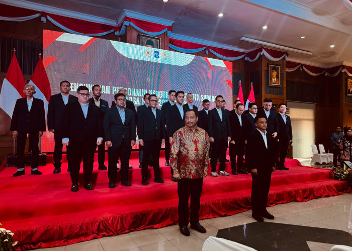 Pelantikan Pengurus KONI Surabaya 2025-2029, Ketua Rio Optimistis Target 250 Emas Porprov 2027 Tercapai