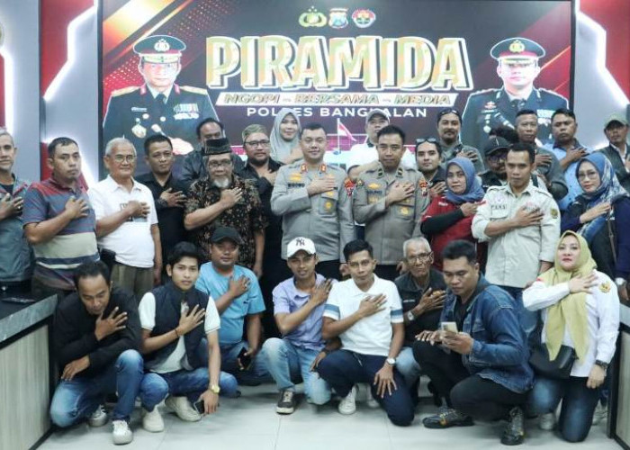 Penuh Kelakar Segar, Kapolres Bangkalan AKBP Wibowo Pererat Sinergitas Bersama Jurnalis