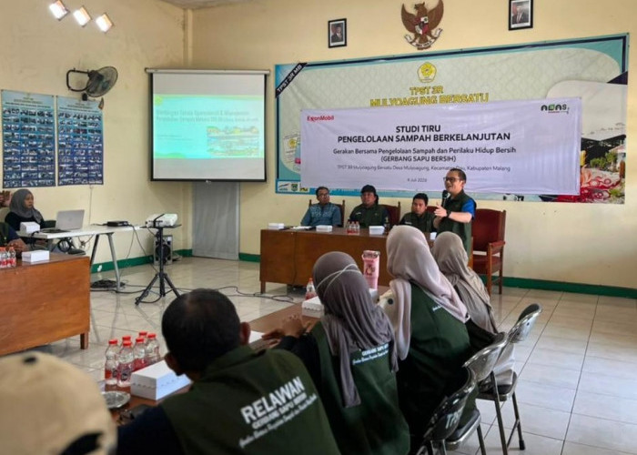 TPS 3R Desa Trucuk dan Komunitas Arisan Sampah Mapak Bojonegoro Studi Tiru ke TPST 3R Mulyoagung Malang
