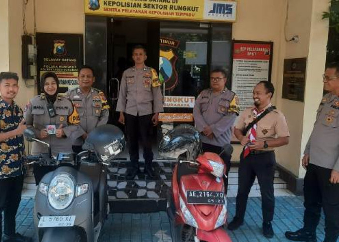 Polsek Rungkut Gencarkan Sosialisasi Kunci Ganda dan Layanan 110 Antisipasi Curanmor