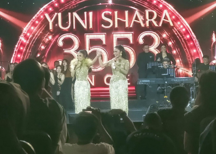 Duet Maut Yuni Shara dan Kris Dayanti di Konser 3553 Bikin Penonton Surabaya Merinding