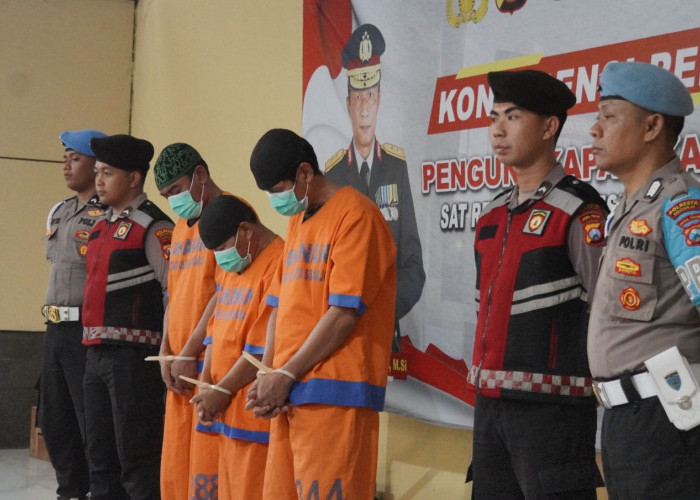 Polresta Sidoarjo Ungkap OTT Rekrutmen Perangkat Desa, 2 Kades dan 1 Mantan Kades Dikerangkeng