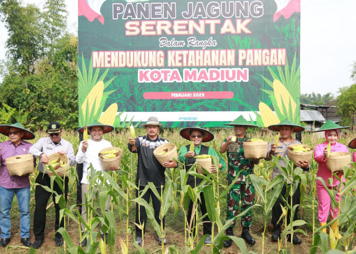 Pemkot Madiun, Polri, TNI Dukung Program Ketahanan Pangan