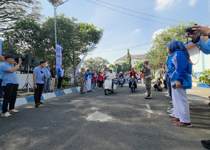 Kirab Api Porprov Jatim IX 2025 Tiba di Kota Malang, Wali Kota dan Wakil Wali Kota Sambut Langsung