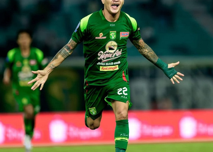 Gol Gali Freitas Bawa Persebaya Unggul 1-0 atas PSM Makassar