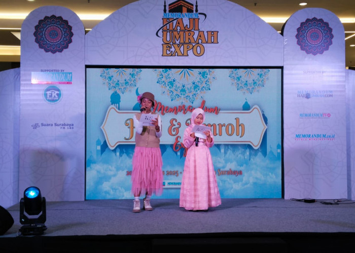 KS Entertainment Meriahkan Penutupan Acara Haji Umroh Expo di Royal Plaza Surabaya