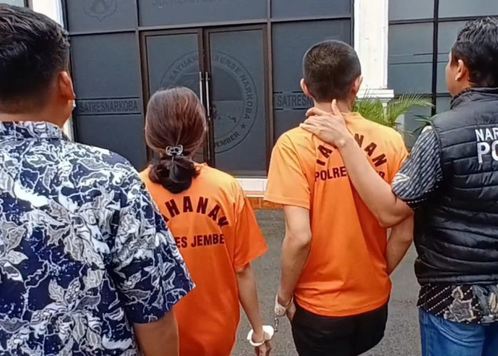 Pasutri Lumajang Pengedar Sabu dan LSD Dibekuk di Jember, Total Narkotika Hampir 100 Gram