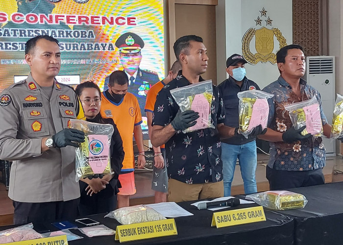  Dua Kurir Narkoba Jaringan Jawa-Bali Ditingkus di Parkiran Hotel, Dijanjikan Upah Rp 120 Juta