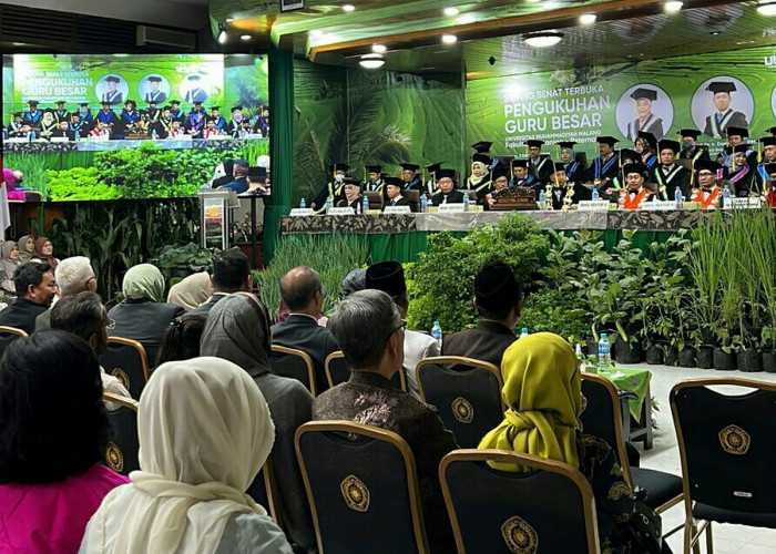Universitas Muhammadiyah Malang Tambah 3 Guru Besar dari Fakultas Pertanian