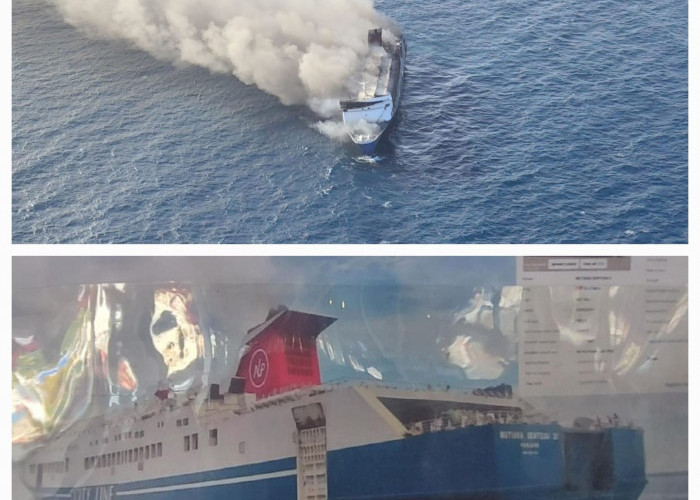 Kapal Raksasa 160 Meter yang Terbakar di Sumenep, Ini Profil KMP Mutiara Sentosa II