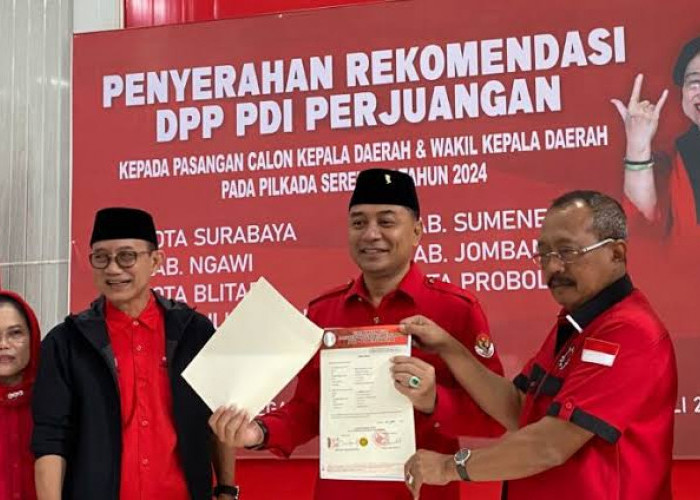 Pilwali Surabaya, Paslon Eri-Armuji Pastikan Daftar Hari Pertama