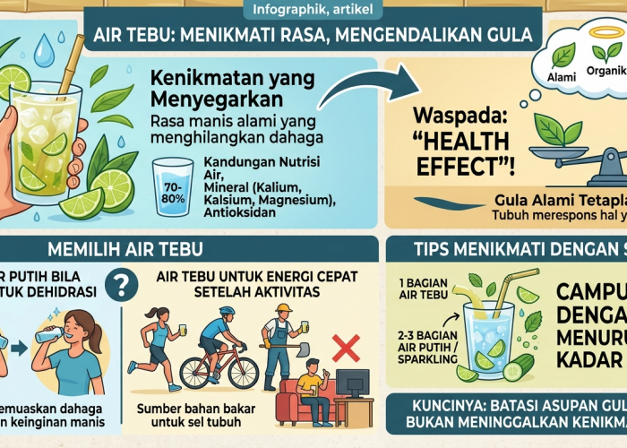 Air Tebu: Menikmati Rasa, Mengendalikan Gula