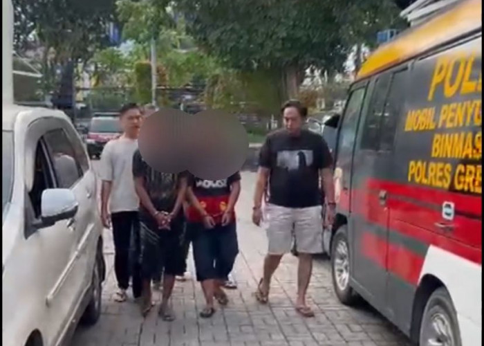 Curi 4 HP di Warkop Manyar Gresik, 2 Maling dan Penadah Dibekuk Polisi
