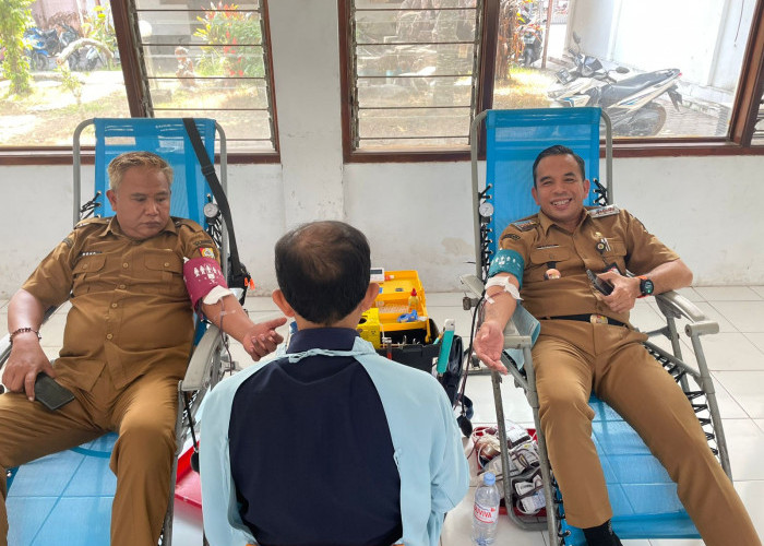 Sentuhan Kemanusiaan dari Kecamatan Wuluhan dan Kencong Himpun Puluhan Kantong Darah
