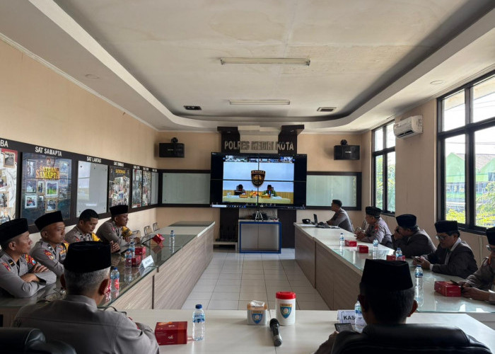 Polres Kediri Kota Ikuti Rakor Dai Kamtibmas, Perkuat Sinergi Jaga Kondusivitas