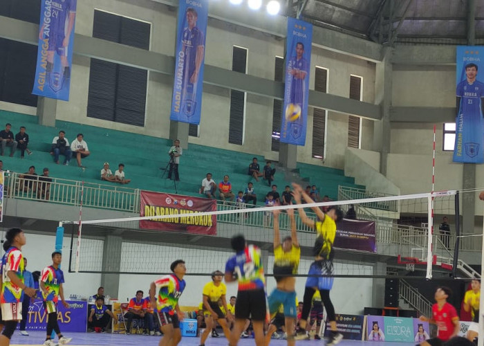 Turnamen Bola Voli Bhayangkara Cup Polres Bojonegoro Serasa Proliga