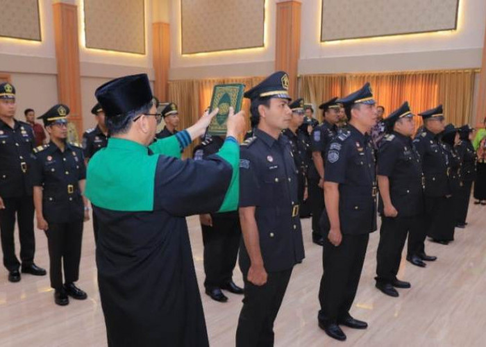 Lantik 23 Pejabat Fungsional Analis Pengelolaan Keuangan APBN, Ini Pesan Kakanwil Kemenkumham Jatim 