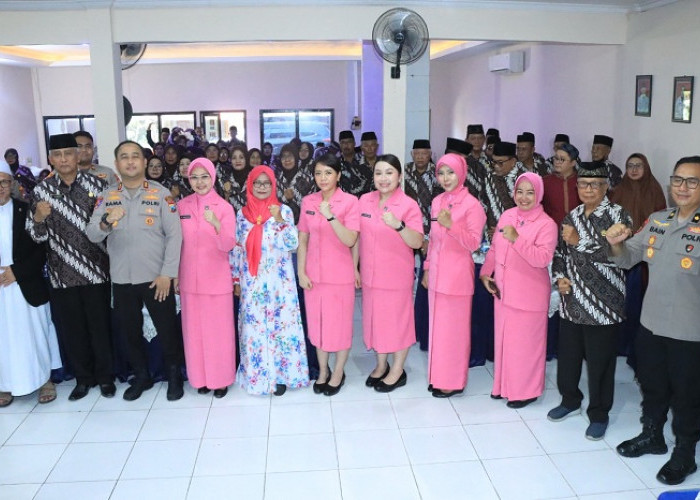 Kapolres Gresik Perkuat Sinergitas Bersama Keluarga Besar PP Polri Melalui Halal Bihalal