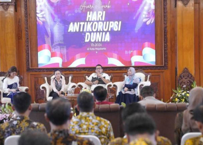 Peringati Hakordia, Pemkot  Mojokerto Gelar Talkshow Cegah Korupsi dan Gratifikasi