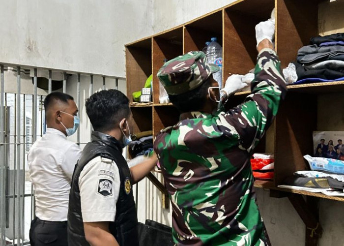 Deteksi Dini Gangguan Keamanan, Rutan Gresik Razia Gabungan Bersama APH