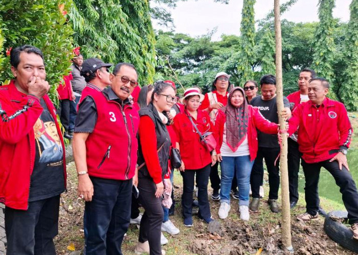Peringati HUT Ke-79 Megawati, PDI Perjuangan Surabaya Gelar Aksi Merawat Pertiwi Di Waduk Tirta Adhyaksa