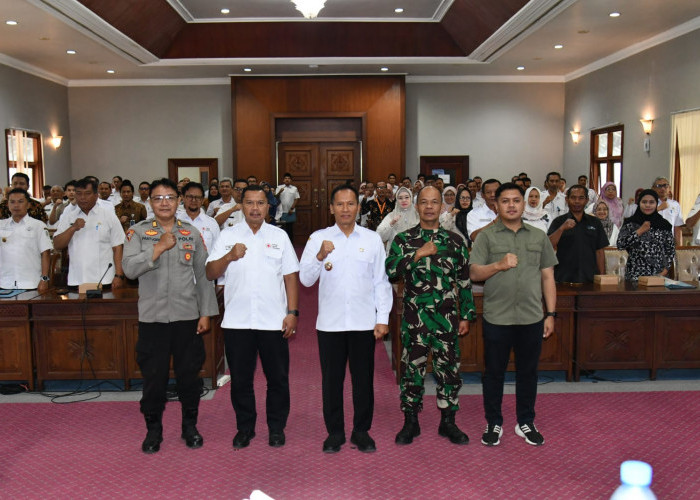 Pencanangan Bulan Dana PMI Dimulai, Plt Bupati Tulungagung: Gotong Royong Jadi Modal Utama Misi Kemanusiaan