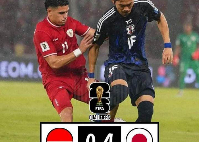 Terlalu Tangguh, Indonesia Kalah 0-4 atas Jepang