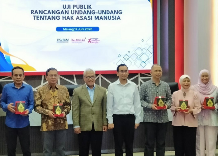 Kemenham Uji Publik RUU HAM di Malang, Bahas Isu Digital hingga Korupsi