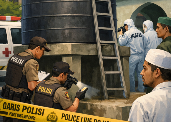 Terjatuh di Tandon Air Ponpes, Santri di Mojokerto Meninggal 