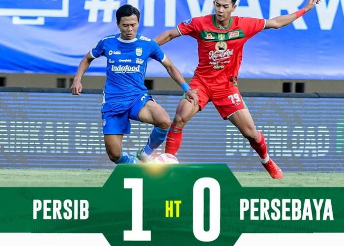 Gol Edo Buat Persebaya Tertinggal 0-1 atas Persib Bandung 