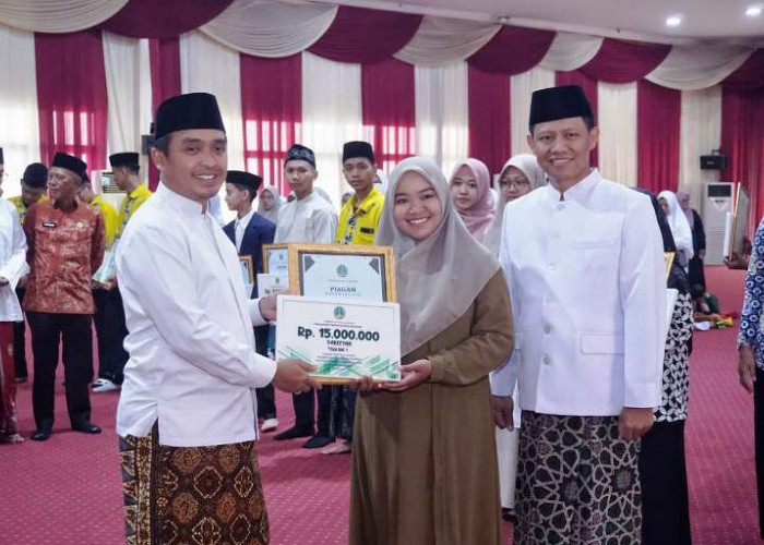 Wali Kota Pasuruan Mas Adi Apresiasi Santri Berprestasi di MTQ XXXI Jawa Timur 2025