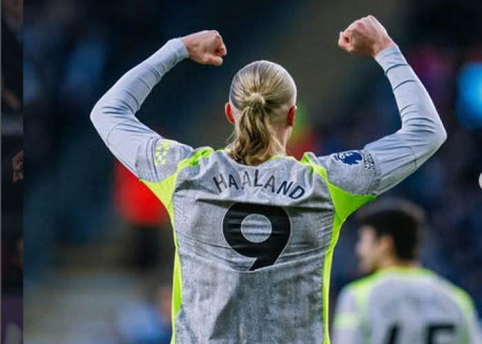 Gol Kilat Haaland Bawa Man City Kudeta Puncak, Burnley Resmi Terdegradasi