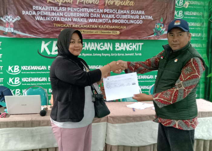 Rekap Suara Pilkada Kota Probolinggo di Tingkat PPK, Amanah Unggul di 3 Kecamatan