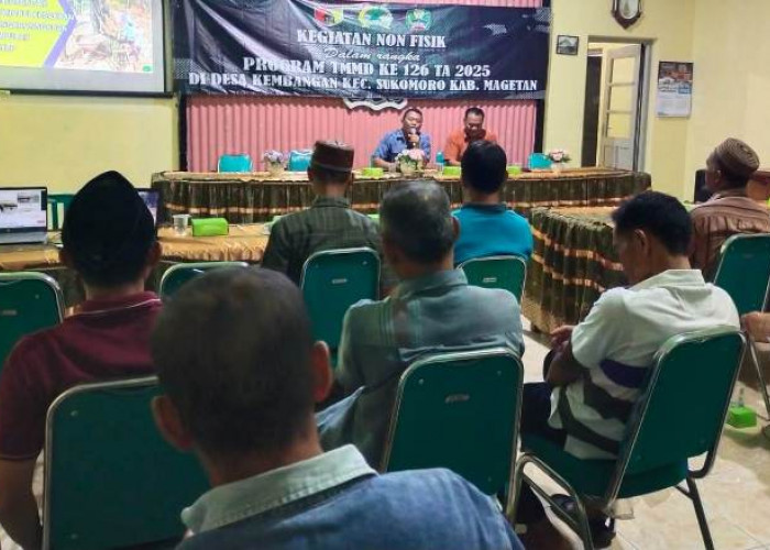 Warga Antusias Ikuti Penyuluhan Pertanian TMMD Ke-126 Kodim 0804/Magetan