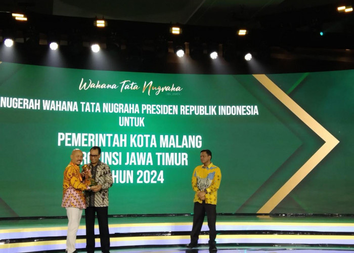 Penghargaan Kemenhub RI : Kota Malang Raih WTN 2024 Kategori Kota Besar