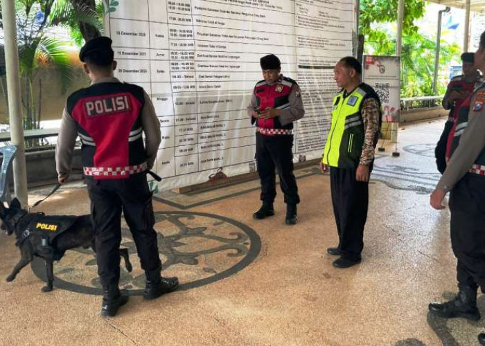 Polda Jatim Maksimalkan Patroli Operasi Lilin Semeru dengan Libatkan Unit K9