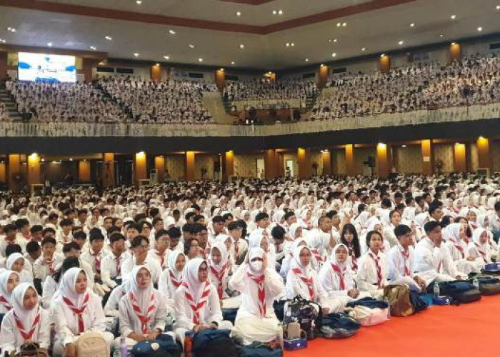 Polsek Mulyorejo Amankan Acara Pengukuhan Mahasiswa Baru Unair Surabaya