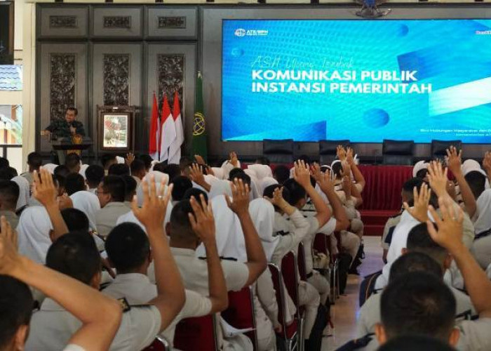 Biro Humas dan Protokol ATR/BPN Bekali Komunikasi Publik Peserta KKN Taruna STPN
