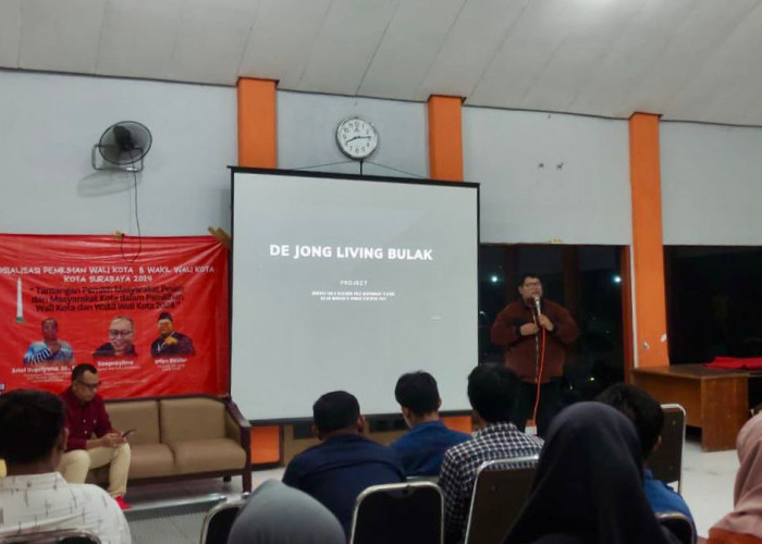 KPU Bersama Pegas Sosialisasikan Pilwali Surabaya ke Nelayan Bulak