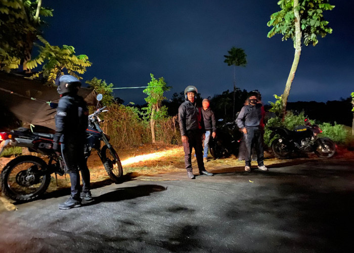 Antisipasi Kriminalitas, Tim Pemburu Kejahatan Polres Lumajang Patroli Kawasan Rawan