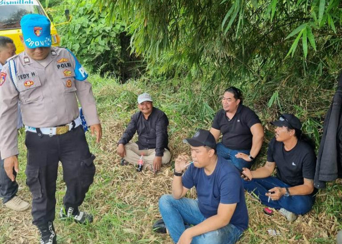 Polsek Tekung Mediasi Penebangan Tebu di Lahan Sengketa Desa Wonosari Lumajang