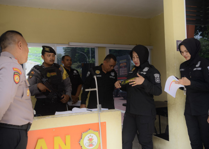 Pastikan Keamanan Mako, Polres Gresik Jalani Risk Assessment dari Polda Jatim