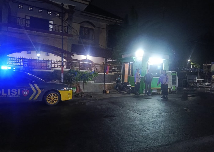 Polsek Gayungan Intensifkan Patroli Malam di Permukiman Surabaya Antisipasi Kejahatan