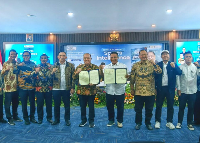 Luncurkan Buku Sports Intelligence di Unesa, Ketua KONI Pusat Dorong Prestasi Olahraga Berbasis Data