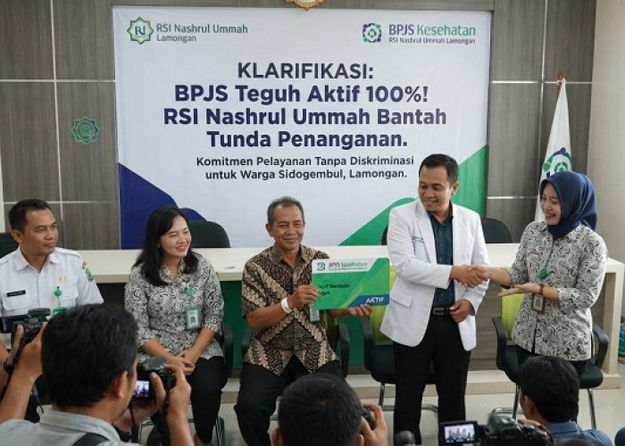 BPJS Aktif 100 Persen, RSI Nashrul Ummah Bantah Tunda Penanganan Teguh Warga Lamongan