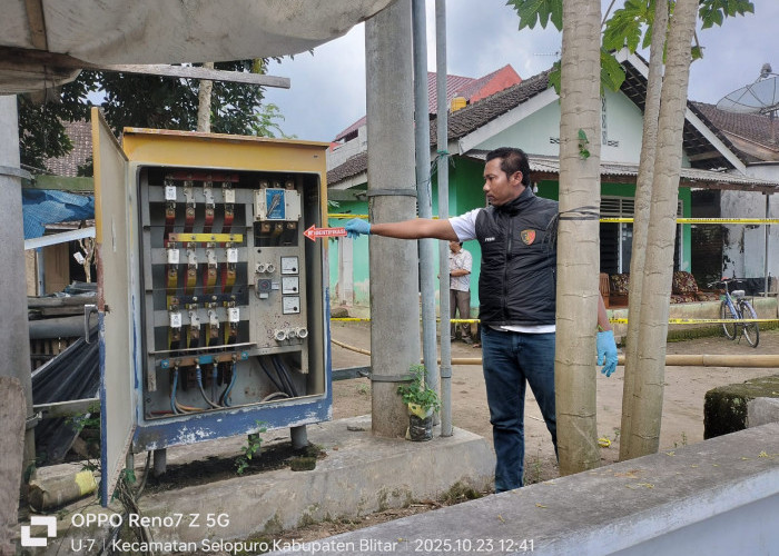 Tragis! Ditinggal Nenek Mencuci, Balita di Blitar Tewas Tersengat Listrik
