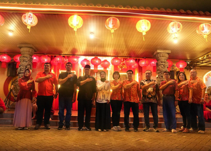 Wakapolres Kediri Kota Hadiri Perayaan Imlek Yayasan Tri Dharma Tjoe Hwie Kiong