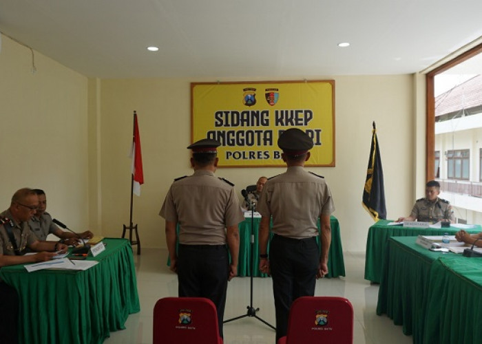 Polres Batu Bangun Ruang Sidang Etik untuk Jaga Kedisiplinan Anggota