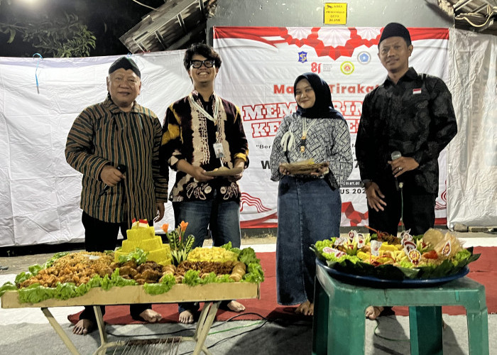 Semarak Malam Tirakatan HUT ke-81 RI di Kebraon Utara X Surabaya, Wujud Syukur dan Kebersamaan Warga