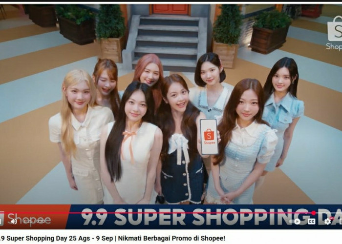 Bikin Heboh! Girl Group Hearts2Hearts Bintangi Iklan Terbaru Shopee 9.9 Super Shopping Day